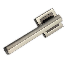 高品质锌杆门把手MTB/MSN彩色玫瑰花结 - Product Image 3