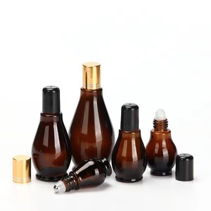 10/20/30/50/100 ml lege transparante amberkleurige glazen fles met druppelaar/rollerdop, <span class=keywords><strong>1</strong></span> <span class=keywords><strong>oz</strong></span> glazen fles met pompsprayer, bedrukt - Product Image 1