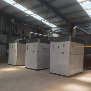 Паровой котел Palerton 10 тонн, вертикальный, с водотрубной системой, высокого давления, для горячего водоснабжения, газовый, из нержавеющей стали, энергосберегающий, с ПЛК-управлением - Product Image 4