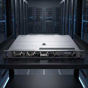 Serveur en rack Dell PowerEdge R6525 1U, processeur AMD EPYC, socket unique, mémoire DDR4 ECC, stockage NVMe, compatible PCIe Gen4 - Product Image 1