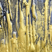 Décoration intérieure, nouvelle arrivée, peintures murales modernes faites à la main, paysage doré, gris, blanc, toile, art, peinture à l'huile, JZ Arts