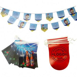 ธงประดับแบบกำหนดเองราคาถูก ธงประดับเทศกาล ธงตกแต่ง - Product Image 1