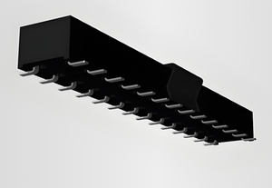 Samtec Original Nuevo Receptáculo de 28 Posiciones, Entrada Inferior, 2 Filas, 14 Pines, 0.100 ", Conectores LCP de Contacto Dorado," - Product Image 4