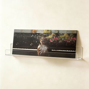 Estante de Pared para <span class=keywords><strong>Discos</strong></span> de Vinilo de Acrílico Transparente, Directo de Fábrica, para <span class=keywords><strong>Discos</strong></span> de 12 Pulgadas, Venta al Por Mayor - Product Image 2