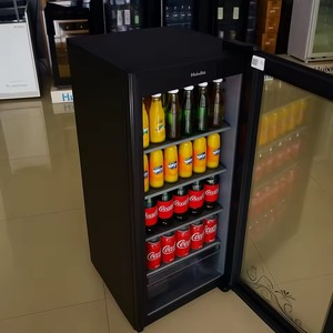 Enfriador de <span class=keywords><strong>Botellas</strong></span> Personalizado de Alta Calidad de 148L, Nevera, Bodega Eléctrica, Acero Inoxidable Negro 2-8 - Product Image 5