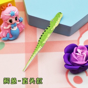 <span class=keywords><strong>Pinzas</strong></span> de Metal de dibujos animados cinta adhesiva Collage herramienta rizador de pestañas con Clip de diamante - Product Image 5