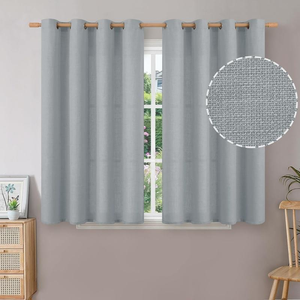 <span class=keywords><strong>Tende</strong></span> Personalizzate di Lusso in Tessuto Ecologico Effetto Lino e Iuta, Alta Ombreggiatura, Stampa Animalier per Finestre alla <span class=keywords><strong>Francese</strong></span> e Soggiorno - Product Image 1