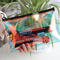 Offre Spéciale holographique pochette sacs pour emballage bijoux paillettes irisé fermeture éclair sac en plastique petite fermeture éclair Bolsa PVC Joyeria