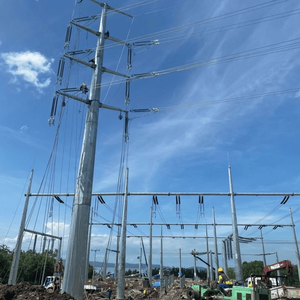 Poste Eléctrico de Acero y Aleación de Aluminio de 9m, 11m, 13m <span class=keywords><strong>para</strong></span> <span class=keywords><strong>Líneas</strong></span> Aéreas a Bajo Precio - Product Image 1