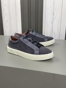 Nouvelles chaussures de sport en cuir de qualité supérieure, légères, à semelle épaisse, pour hommes, décontractées, pour l'extérieur, anti- - Product Image 5