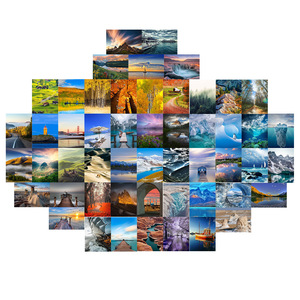 Kit da parete <span class=keywords><strong>Collage</strong></span> paesaggio estetico personalizzato 50 Set 4 ''x 6'' <span class=keywords><strong>stampa</strong></span> <span class=keywords><strong>Poster</strong></span> per la decorazione della parete - Product Image 6