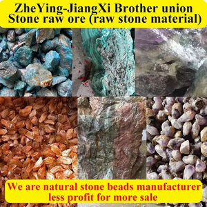 Perles de sang africaines Zhe Ying 6mm 8mm 10mm, pierres naturelles, pierres précieuses rondes en pierre de sang africaine, perles en vrac pour la fabrication de bijoux - Product Image 3