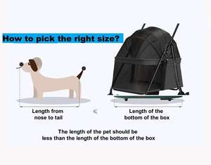 Bunnyhi STC003 Silla De Paseo ligera <span class=keywords><strong>para</strong></span> exteriores Teddy plegable cochecito <span class=keywords><strong>para</strong></span> mascotas pequeño Teddy Cat Pet cochecito perro rosa con mesa - Product Image 6