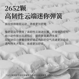 ที่นอนสปริงคิงส์ตัน ทาทามิ 17 ซม. ความแน่นปานกลาง ป้องกันไรฝุ่น ต้านเชื้อแบคทีเรีย แห้งเร็ว ท็อปเปอร์ผ้าไหมหม่อน สำหรับเด็ก - Product Image 3