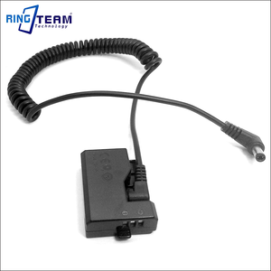 Cable en Espiral de CC de 7.2V-8.4V 5.5*2.5mm con Acoplador LP-E10 DR-E10 para Cámaras Canon EOS 2000D 1300D 1500D 1100D <span class=keywords><strong>Rebel</strong></span> T7 T6 - Product Image 5
