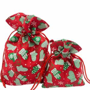 Sacs cadeaux en coton personnalisés avec cordon de serrage pour la fête de naissance ou l'anniversaire, pour bonbons - Product Image 3