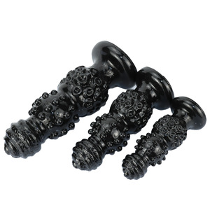 Plug Anal de 9cm con Forma Irregular, Diseño de Dientes de Lobo y Tentáculos, Dildo Extra Grande y Grueso, Juguete para Estiramiento Anal y Fisting - Product Image 5