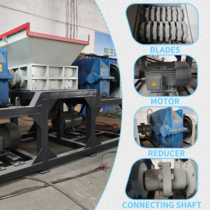Copper Aluminum Briquette Material Metal Shredder Machine Heavy Duty Car Shell <strong>Scrap</strong> Processing <strong>2</strong> Electric <strong>Motors</strong> Engine High - Product Image 4