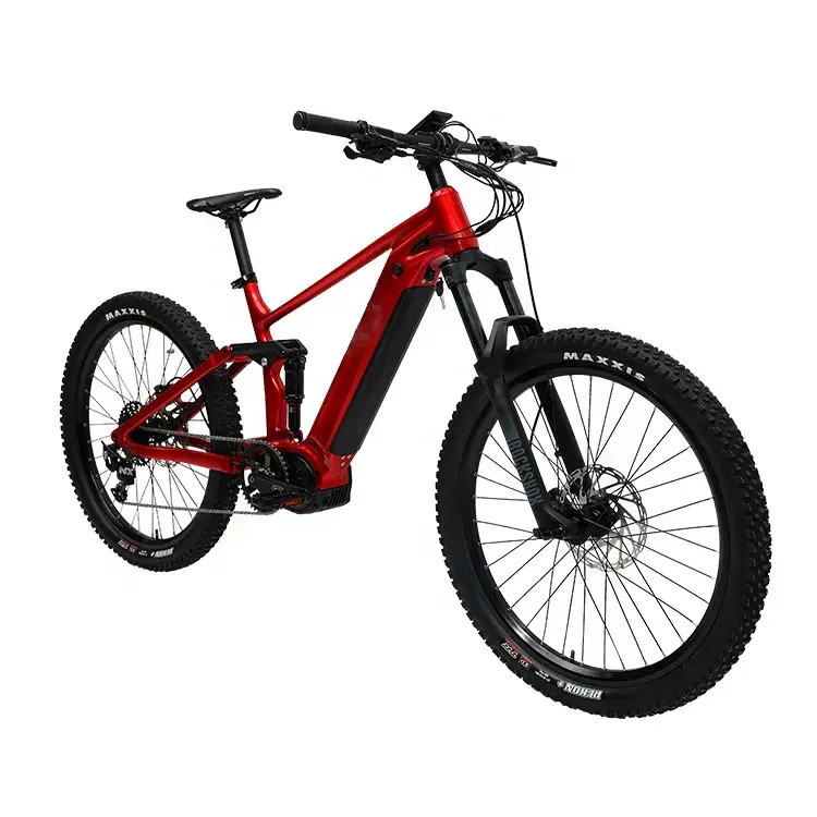 Batería y Marco del motor para bicicleta de montaña eléctrica, suspensión completa a prueba de golpes, integrada, 29r, 2022, maxxis, g510, 3,0