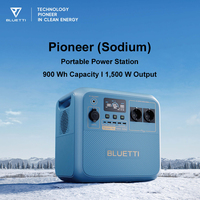 Ultime système d'alimentation hors réseau compagnon BLUETTI Pioneer Na 1500W 900Wh Station portable pour le camping Van Life et Overlanding