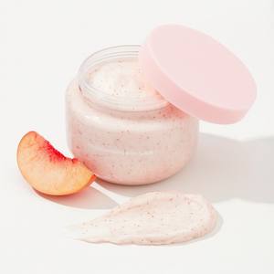 Guantes Exfoliantes de Nailon Personalizados con Cinco Dedos para Masaje Corporal y Facial, con Sal del Himalaya, Manteca de Karité y Fragancia Personalizada para Todo Tipo de Piel - Product Image 1