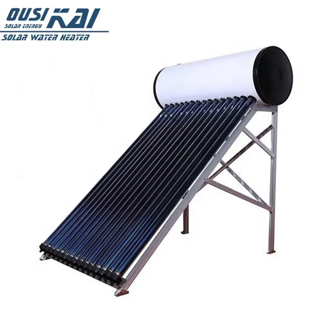 Pressurizador aquecedor de tubos de calor coletor de água solar pressurizado integrado