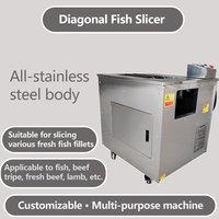 Machine de transformation de filets de poisson professionnelle à haute efficacité, coupeuse automatique de bonne qualité