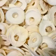 Rodajas de Manzana Liofilizadas, 100% Naturales y Orgánicas, Crujientes, Sin Azúcar, Snack Saludable, Premium - Product Image 1