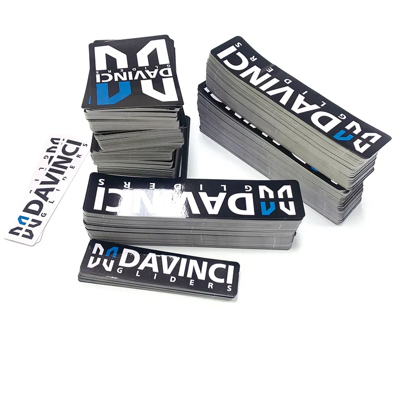 Adesivi in vinile impermeabile con stampa personalizzata etichetta fustellata adesivi con Logo adesivo per etichette in PVC adesivo