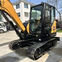 Excavator Mini Sany SY55U Baru 5.5 Ton Bekas, Mesin Penggali Hidrolik Crawler dengan Kapasitas Bucket 0.25m³ dalam Kondisi Baik