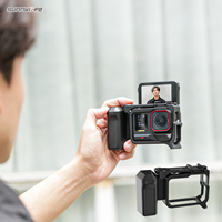 Poignée ergonomique Sunnylife pour photographie de rue, poignée de déclencheur à dégagement rapide pour Insta360 Ace Pro 2/1
