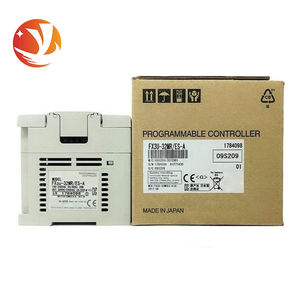 Controlador Lógico Programable (PLC) Mitsubishi FX3U-16MR-ES-A Original, Nuevo, 110V, Enlace de E/S Dedicado para Programación de PLC - Product Image 1