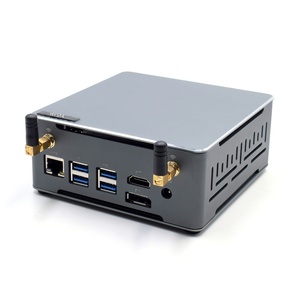 Mini PC HYSTOU AMD <span class=keywords><strong>Ryzen</strong></span> 7 <span class=keywords><strong>3700U</strong></span> para Juegos y Oficina, Thin Client NUC de Venta Directa, Sistema Barebone con AMD RX Vega SSD/HDD - Product Image 2