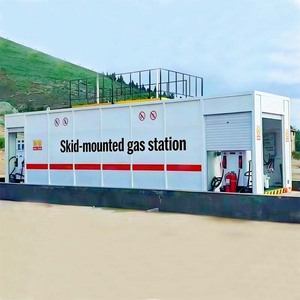 Serbatoio di Stoccaggio Chimico Personalizzabile, Stazione di Rifornimento in Acciaio, Stazione di Rifornimento Industriale su <span class=keywords><strong>Skid</strong></span> per Aree Remote - Product Image 1