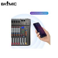 Console DJ 16 canaux avec LOGO CT16 gratuit Mixeur audio professionnel pour karaoké Système audio micro