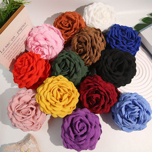 Fabric Rose Hair <b>Clips</b> Shark <b>Clip</b> Women Wedding Headdress Manual Crafted Artificial Flowers Multi Color <b>Spring</b> 2024 - Product Image 1