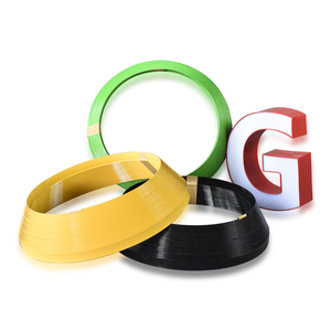 Tappo di rivestimento in plastica colorata tipo J da 2 cm per lettera di canale - Product Image 1