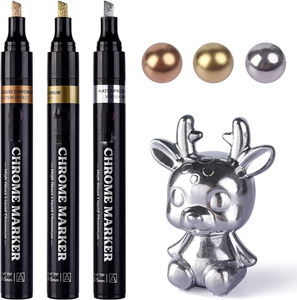 ปากกามาร์กเกอร์สีเมทัลลิคแบบถาวรทำมือแบบเคลือบเงา - Product Image 2