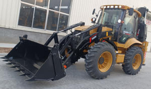SHANMON 388 H 388 hidrolik Backhoe <span class=keywords><strong>Loader</strong></span> 4x4 Excavator <span class=keywords><strong>Loader</strong></span> dengan harga murah - Product Image 4