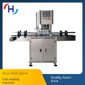 Machine de scellage de boîtes de conserve de poisson à grande vitesse automatique, alimentée par un moteur servo, machine de mise <span class=keywords><strong>en</strong></span> conserve électrique pour les équipements de boissons <span class=keywords><strong>en</strong></span> papier - Product Image 2