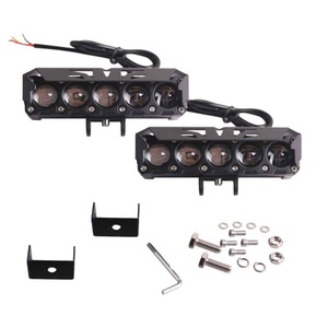 High New Quality 40W LED Motorcycle Head Lamp Yellow & White Dual Color Fog Lights for Cars Trucks & Motorcycles 12-80V - Product Image 6