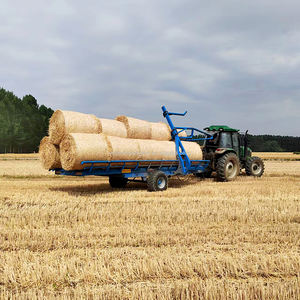 Grande camionnette à balles rondes <span class=keywords><strong>Camion</strong></span> de <span class=keywords><strong>transport</strong></span> à balles rondes <span class=keywords><strong>Camion</strong></span> à benne basculante hydraulique à <span class=keywords><strong>paille</strong></span> - Product Image 3