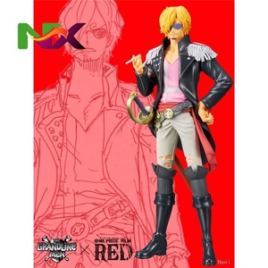 Figuras de Acción de Anime One Piece de 17 cm, Sanji, <span class=keywords><strong>Zoro</strong></span>, Luffy, en Traje Negro de Grand Line, Hechas de PVC, Estilo de Dibujos Animados, Manualidades de Plástico - Product Image 3