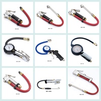 Manomètre électrique numérique avec jauge de pression, gonfleur de pneus