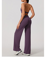 Soutien-gorge de sport européen et américain transfrontalier, dos nu, à découpe torsadée, avec coussinets rembourrés, sexy, pour le yoga et le Pilates, en Spandex/Nylon