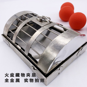 G1500 Folding Flame Pigeon Cage - Small Birdcage - <b>Stage</b> Magic <b>Prop</b> for Pigeon Release, Company Annual Meeting Performance - Product Image 4