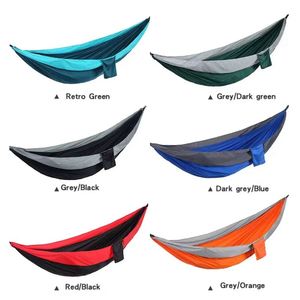 Accesorios para Viajes al Aire Libre, Hamaca de Paracaídas de Nailon Portátil para Acampar - Product Image 2
