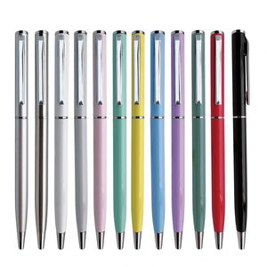 Factory Supply Hotel-Style Twist Metal Ballpoint Can Customized Logo 1.0Mm Writing Width for Promotion <b>Gift</b> <b>Pen</b> - Product Image 5