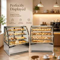Comptoir de présentation réfrigéré No Frost pour pâtisserie, vitrine de pâtisserie, réfrigérateur sous comptoir pour bouteilles