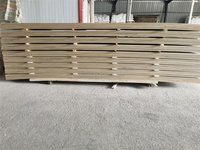 Moldura de pino Radiata de madera maciza y moldura de rodapié de madera decorativa imprimada